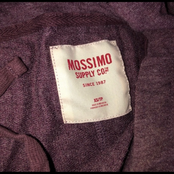 Maroon Long Sleeved Hooded Top - Picture 5 of 5